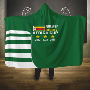 Zimbabwe Rugby History Champion Hooded Blanket One For The History Sables - African Pride