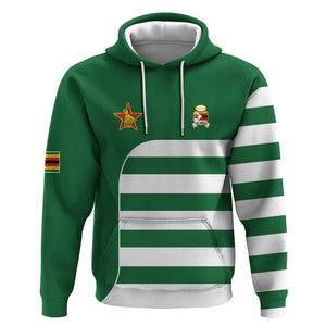 Zimbabwe Rugby History Champion Hoodie One For The History Sables - African Pride