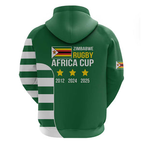 Zimbabwe Rugby History Champion Hoodie One For The History Sables - African Pride