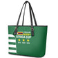 Zimbabwe Rugby History Champion Leather Tote Bag One For The History Sables - African Pride