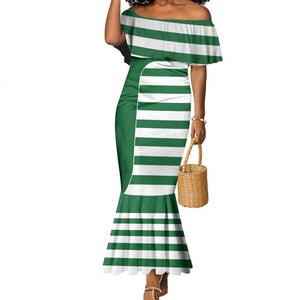 Zimbabwe Rugby History Champion Mermaid Dress One For The History Sables - African Pride