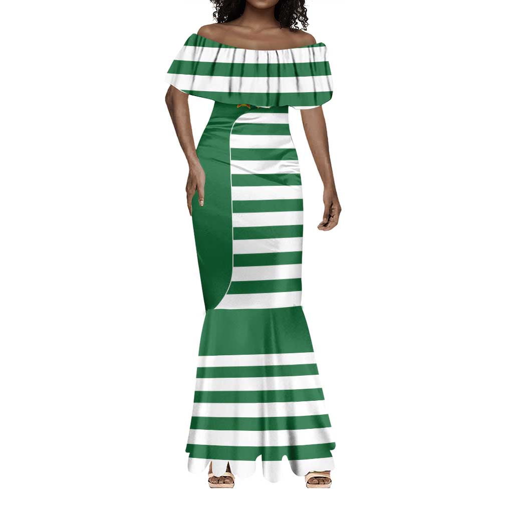 Zimbabwe Rugby History Champion Mermaid Dress One For The History Sables - African Pride