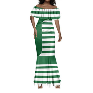 Zimbabwe Rugby History Champion Mermaid Dress One For The History Sables - African Pride