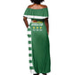 Zimbabwe Rugby History Champion Off Shoulder Maxi Dress One For The History Sables - African Pride