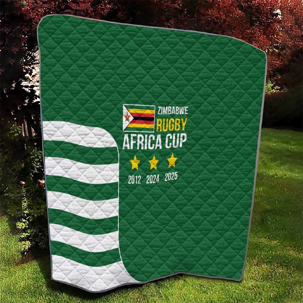 Zimbabwe Rugby History Champion Quilt One For The History Sables - African Pride