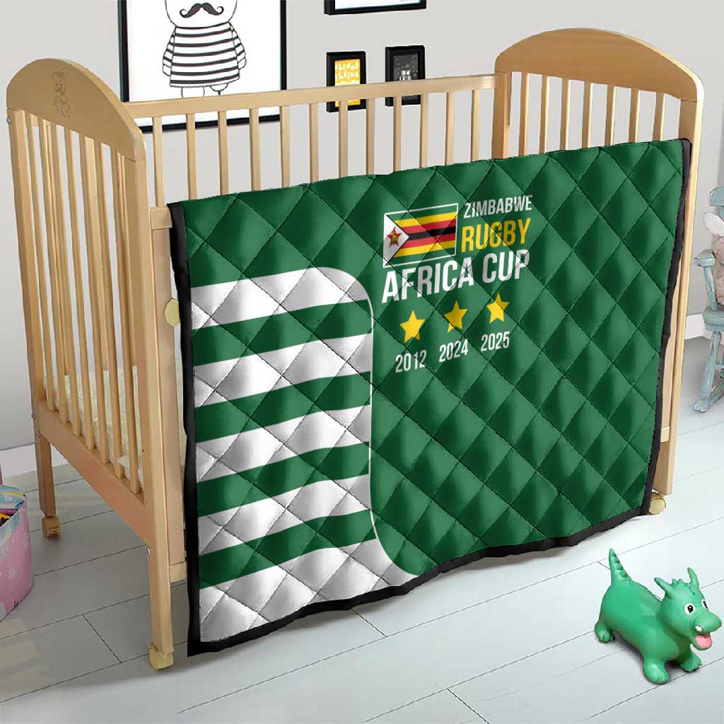 Zimbabwe Rugby History Champion Quilt One For The History Sables - African Pride