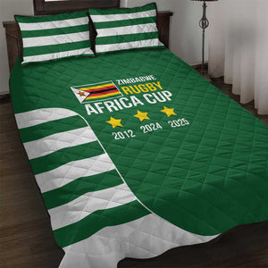 Zimbabwe Rugby History Champion Quilt Bed Set One For The History Sables - African Pride