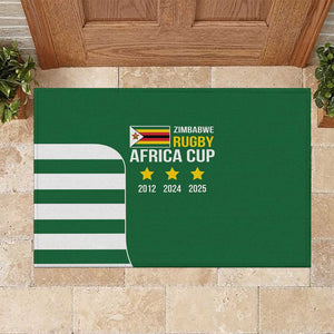 Zimbabwe Rugby History Champion Rubber Doormat One For The History Sables - African Pride