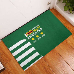 Zimbabwe Rugby History Champion Rubber Doormat One For The History Sables - African Pride