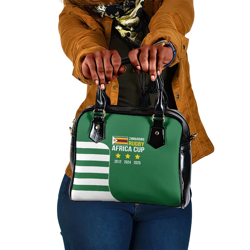 Zimbabwe Rugby History Champion Shoulder Handbag One For The History Sables - African Pride