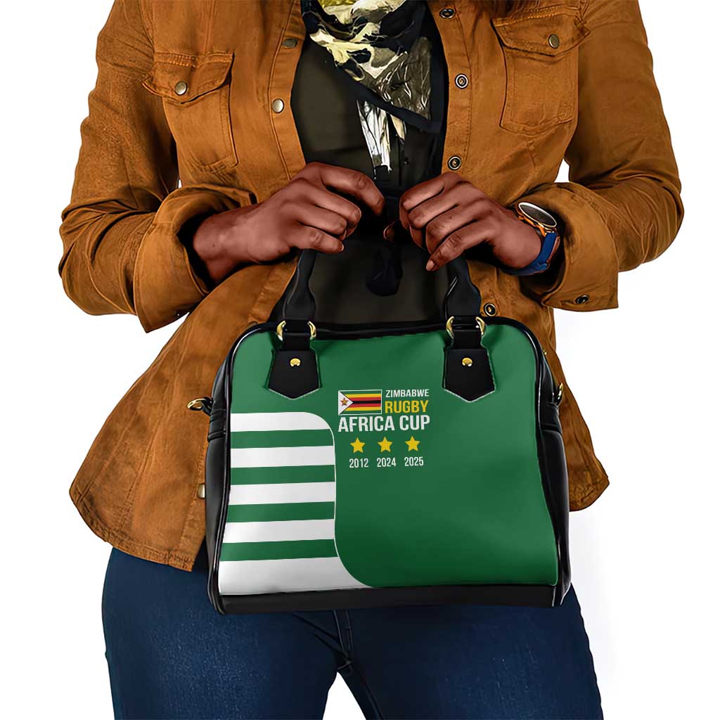 Zimbabwe Rugby History Champion Shoulder Handbag One For The History Sables - African Pride