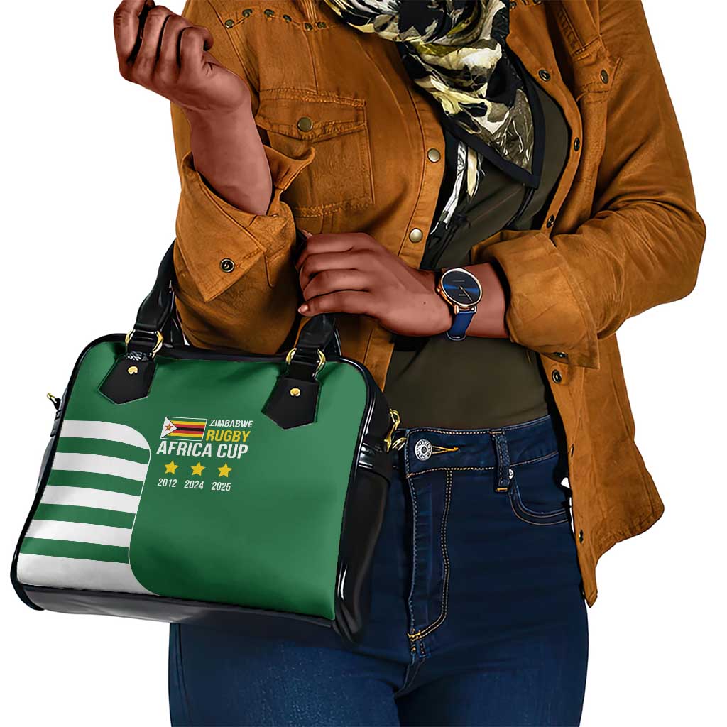 Zimbabwe Rugby History Champion Shoulder Handbag One For The History Sables - African Pride