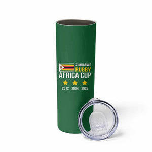 Zimbabwe Rugby History Champion Skinny Tumbler One For The History Sables - African Pride