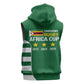 Zimbabwe Rugby History Champion Sleeveless Zip Hoodie One For The History Sables - African Pride