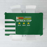 Zimbabwe Rugby History Champion Tablecloth One For The History Sables - African Pride