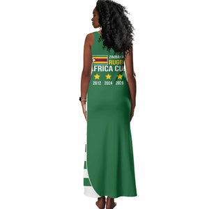 Zimbabwe Rugby History Champion Tank Maxi Dress One For The History Sables - African Pride