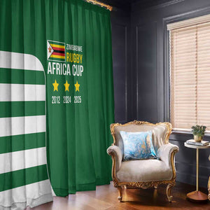 Zimbabwe Rugby History Champion Window Curtain One For The History Sables - African Pride