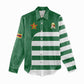 Zimbabwe Rugby History Champion Women Casual Shirt One For The History Sables - African Pride