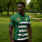 Zimbabwe Rugby History Champion Zipper Polo Shirt One For The History Sables