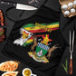 Personalized Zimbabwe Wings Flag Apron Proudly Zimbabwean