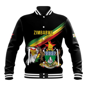 Zimbabwe Wings Flag Baseball Jacket Proudly Zimbabwean - African Pride