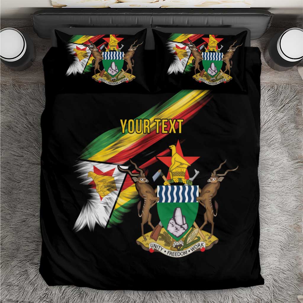 Zimbabwe Wings Flag Bedding Set Proudly Zimbabwean - African Pride