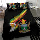 Zimbabwe Wings Flag Bedding Set Proudly Zimbabwean - African Pride