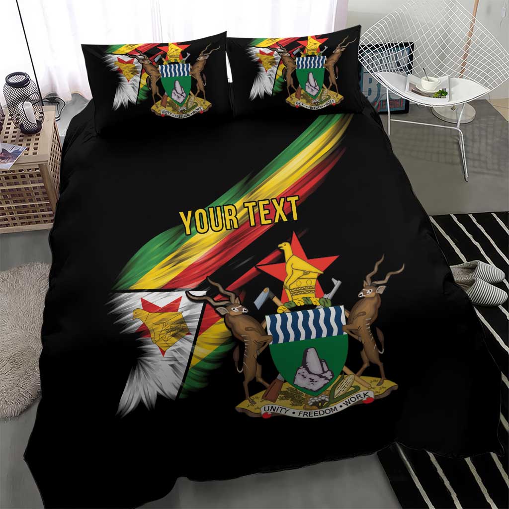 Zimbabwe Wings Flag Bedding Set Proudly Zimbabwean - African Pride