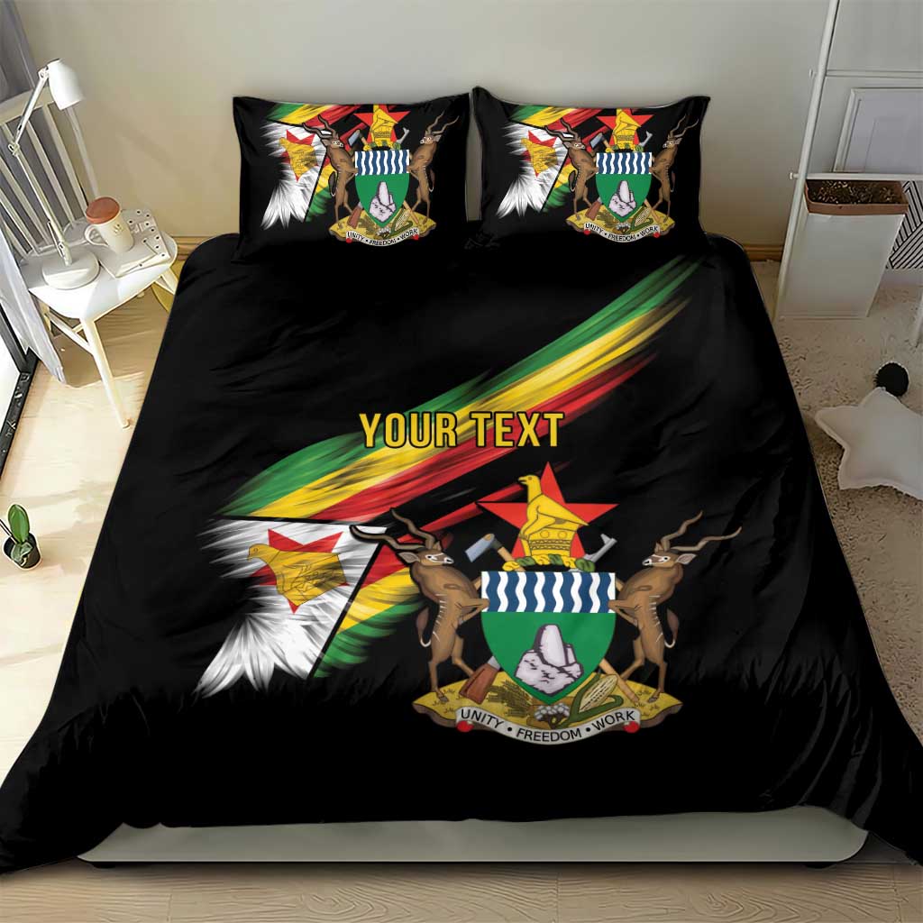 Zimbabwe Wings Flag Bedding Set Proudly Zimbabwean - African Pride