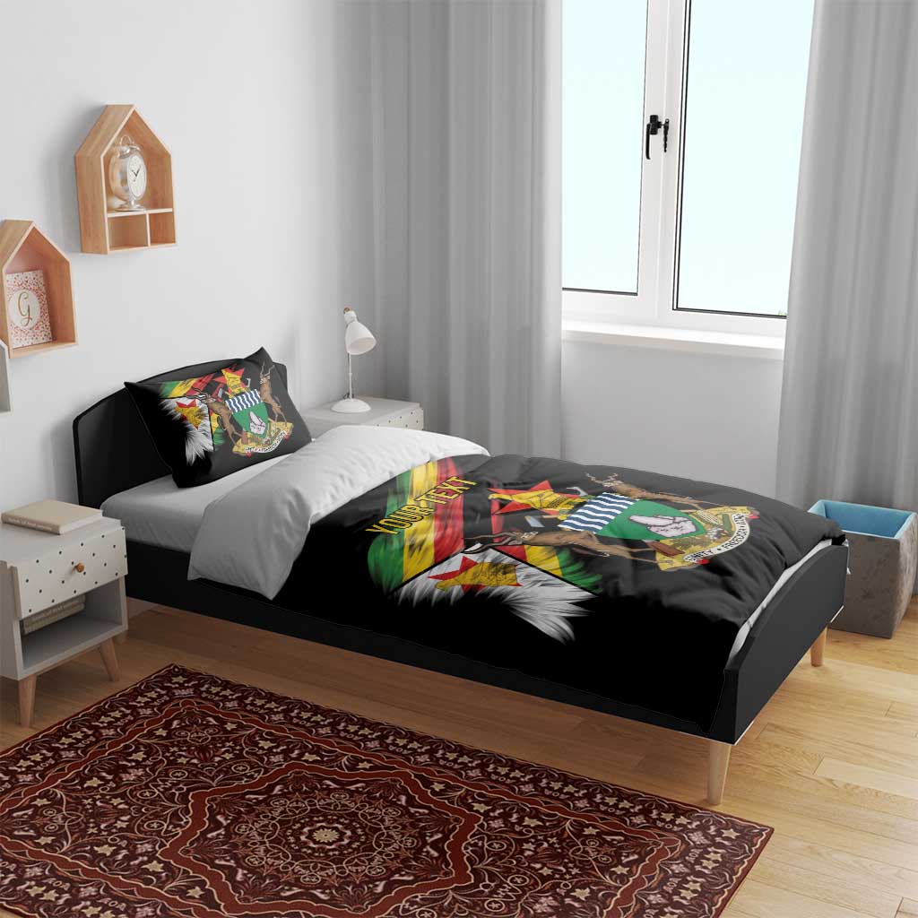 Zimbabwe Wings Flag Bedding Set Proudly Zimbabwean - African Pride