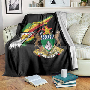Zimbabwe Wings Flag Blanket Proudly Zimbabwean - African Pride
