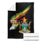 Zimbabwe Wings Flag Blanket Proudly Zimbabwean - African Pride