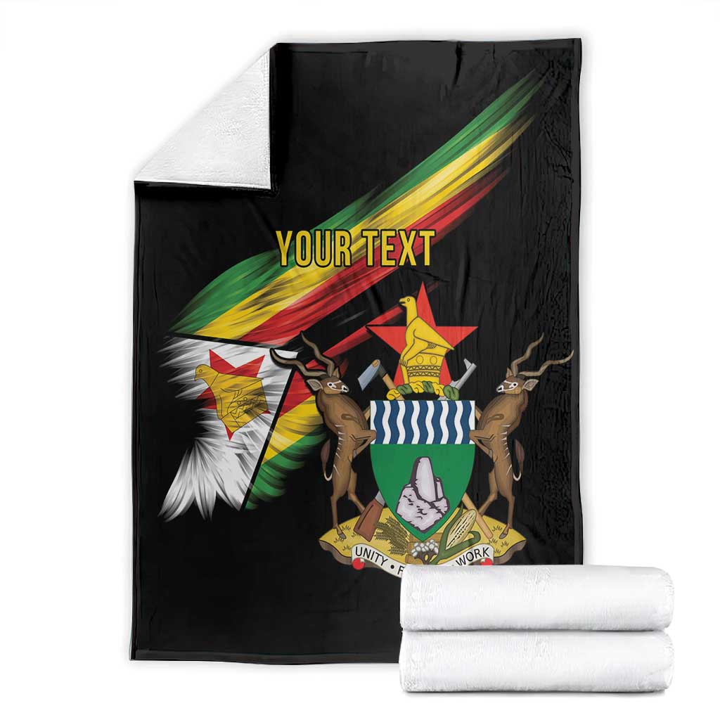 Zimbabwe Wings Flag Blanket Proudly Zimbabwean - African Pride