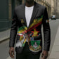 Personalized Zimbabwe Wings Flag Blazer Proudly Zimbabwean