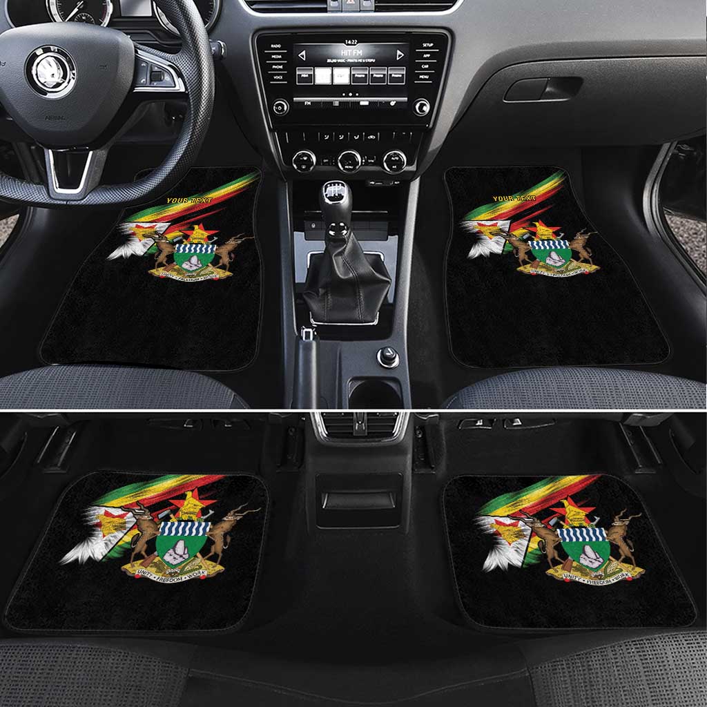 Zimbabwe Wings Flag Car Mats Proudly Zimbabwean - African Pride