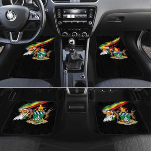 Zimbabwe Wings Flag Car Mats Proudly Zimbabwean - African Pride