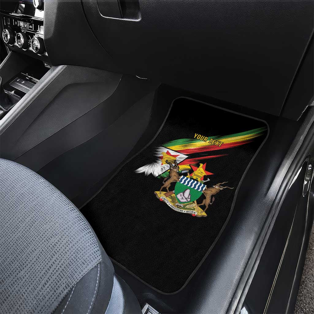 Zimbabwe Wings Flag Car Mats Proudly Zimbabwean - African Pride