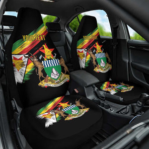 Zimbabwe Wings Flag Car Seat Cover Proudly Zimbabwean - African Pride