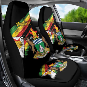 Zimbabwe Wings Flag Car Seat Cover Proudly Zimbabwean - African Pride