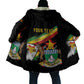 Personalized Zimbabwe Wings Flag Cloak Proudly Zimbabwean
