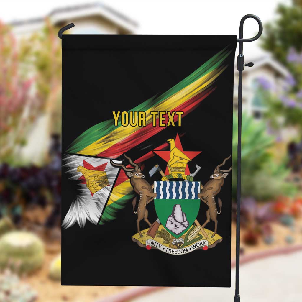 Zimbabwe Wings Flag Garden Flag Proudly Zimbabwean - African Pride