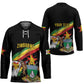 Personalized Zimbabwe Wings Flag Hockey Jersey Proudly Zimbabwean