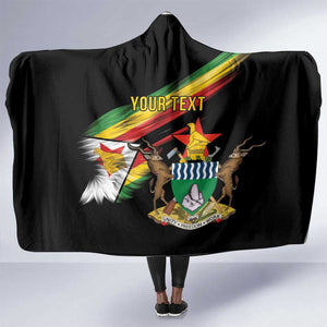 Zimbabwe Wings Flag Hooded Blanket Proudly Zimbabwean - African Pride