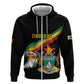 Zimbabwe Wings Flag Hoodie Proudly Zimbabwean - African Pride