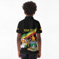 Zimbabwe Wings Flag Kid Polo Shirt Proudly Zimbabwean - African Pride