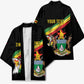 Personalized Zimbabwe Wings Flag Kimono Proudly Zimbabwean