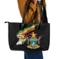 Zimbabwe Wings Flag Leather Tote Bag Proudly Zimbabwean - African Pride