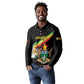 Zimbabwe Wings Flag Long Sleeve Polo Shirt Proudly Zimbabwean - African Pride