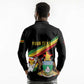 Zimbabwe Wings Flag Long Sleeve Polo Shirt Proudly Zimbabwean - African Pride