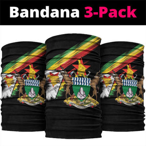 Zimbabwe Wings Flag Neck Gaiter Proudly Zimbabwean - African Pride